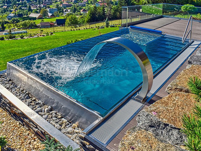 <strong>Privátní</strong> nerezové bazény a wellness