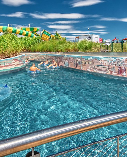 Aquapark - líná řeka Pasohlávky